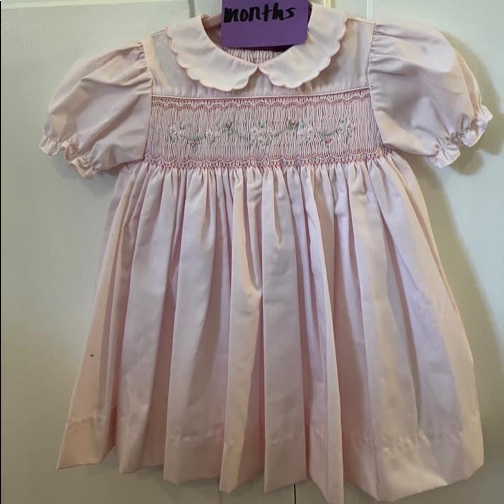 Petite Amy bloomer and dress set baby pink perfect condition